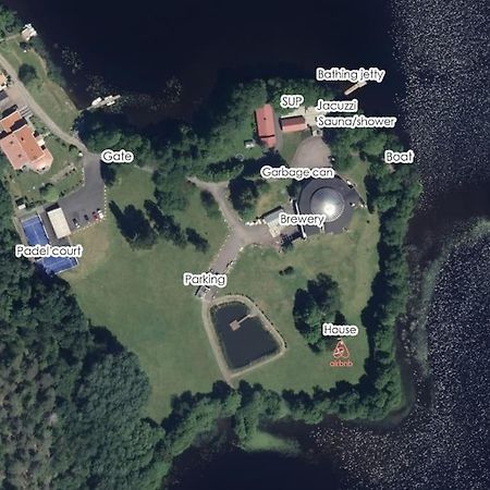 Villa Mysigt 1720 Tals Torp Pa Privat Halvoe Naera Goeteborg Mölnlycke Esterno foto